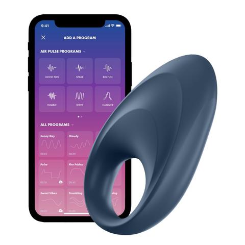 Anneau vibrant connecté satisfyer mighty one pas cher