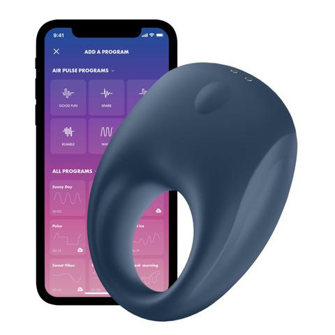 Anneau vibrant connecté satisfyer strong one pas cher