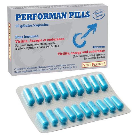 Aphrodisiaques performan pills 20 gélules pas cher