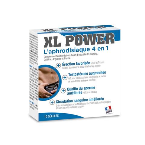 Aphrodisiaques xl power 10 gélules pas cher