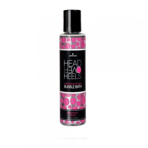 Bain moussant head over heels phéromones fruits de la passion & goyave pas cher