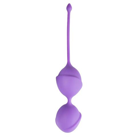 Balles doubles de vagin de couleur violet pas cher