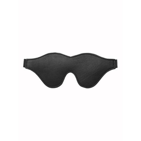 Bandeau noir doublé de molleton stricti leather pas cher