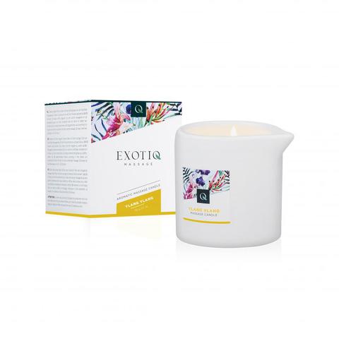 Bougie de massages ylang ylang exotiq - 60 g pas cher