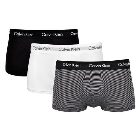 Calvin klein 3 pack - noir / blanc / gris pas cher