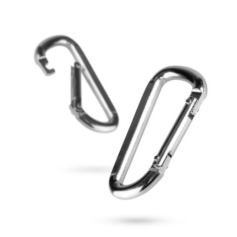 Carabiner clip - argent pas cher