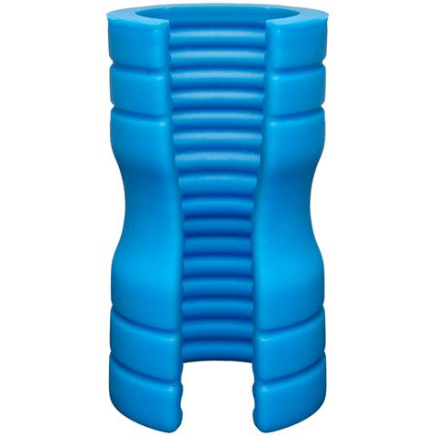 Caresseuse en silicone - nervurée pas cher