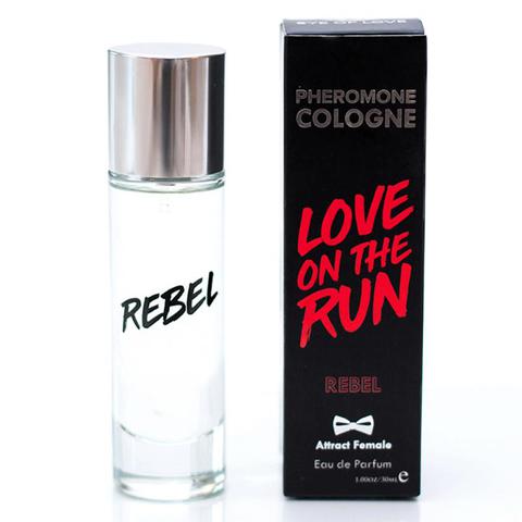 Cologne rebel avec phéromones - homme à femme pas cher