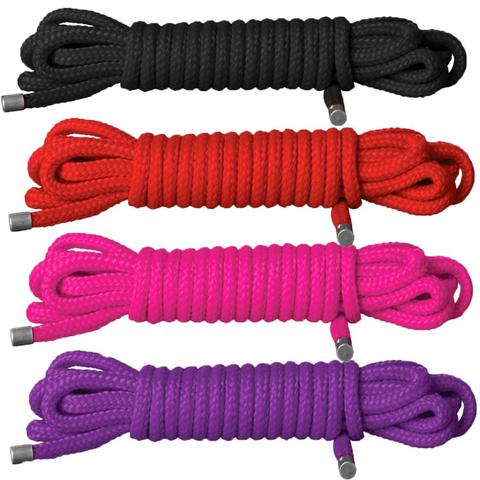 Corde bondage japanese 10 m - couleur : violet pas cher