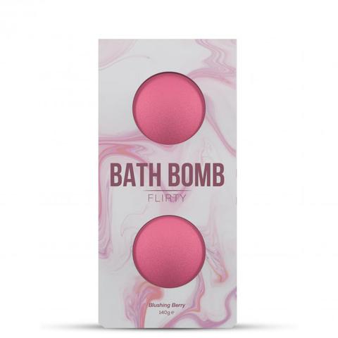 Dona - boule de bain effervescente flirty blushing berry - packs de 2 pas cher