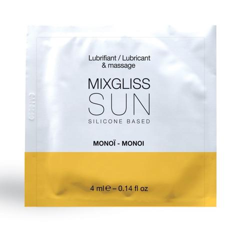 Dosette lubrifiants monoi silicone sun 4 ml pas cher