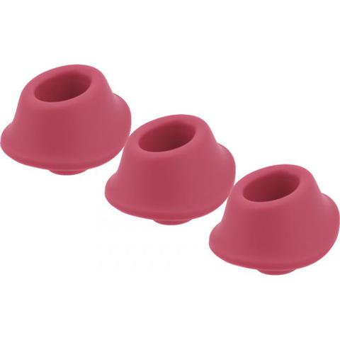 Embouts de rechange pour le womanizer duo - taille m - framboise - 3 pièces pas cher