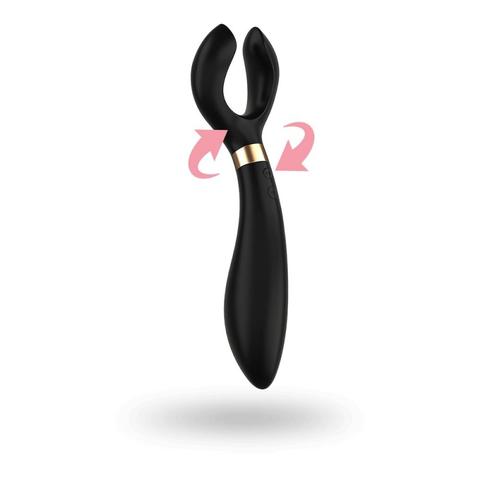 Endless fun noir satisfyer partner stimulateurs pour couple pas cher