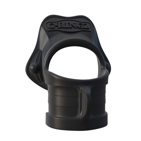 Fantasy c-ringz cockring rock-hard & ball stretcher noir pas cher