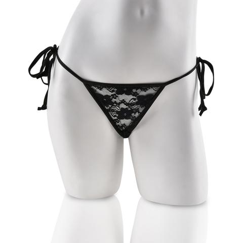 Fetish fantasy series strings vibrant date night panties noir pas cher