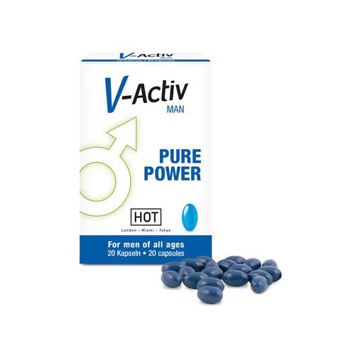 Gélules stimulantes v-activ homme pure power pas cher