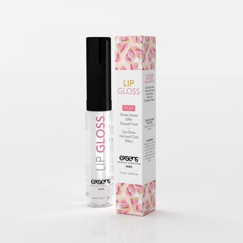 Gloss chaud-froid parfums fraise pas cher