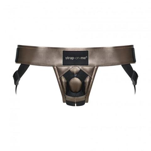 Gode-ceinture avec harnais similicuir curious luxury pas cher