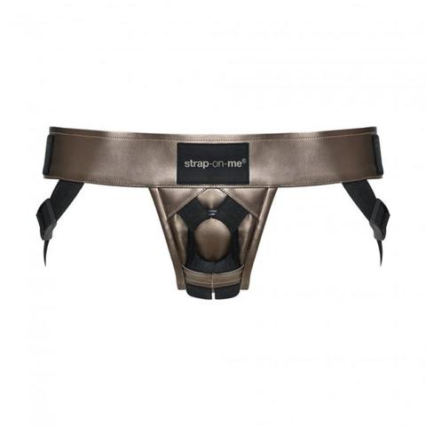 Gode-ceinture avec harnais similicuir curious luxury pas cher