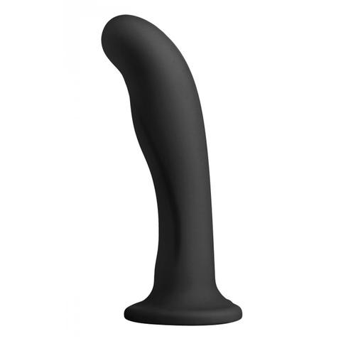 Godemichet en forme de coeur et silicone pour harnais pas cher