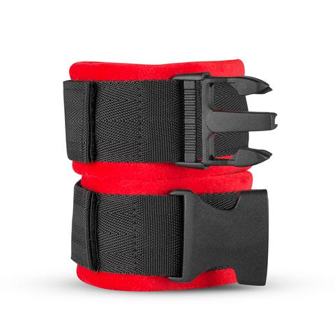 Harley ankle cuffs - red pas cher