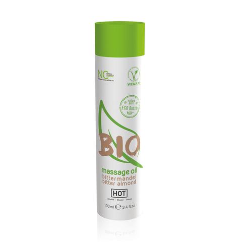 Huiles de massages au beurre d'amande hot bio - 100 ml pas cher