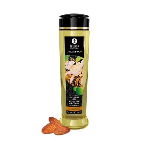 Huiles de massages délectable organica bio amande douce 240 ml pas cher