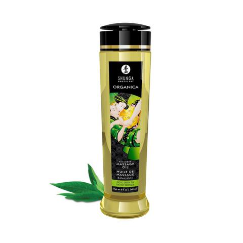 Huiles de massages délectable organica bio thé vert 240 ml pas cher