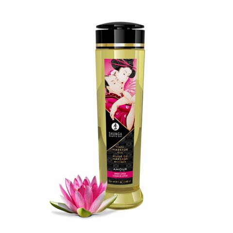 Huiles de massages érotique cœur de lotus 240 ml pas cher