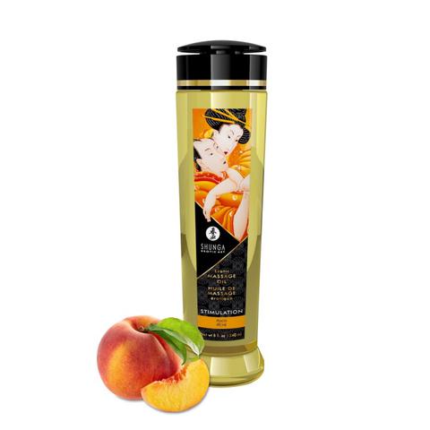 Huiles de massages érotique peche 240 ml pas cher