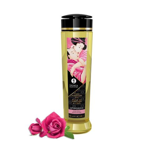 Huiles de massages érotique rose 240 ml pas cher