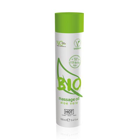 Huiles de massages hot bio aloe vera - 100 m pas cher