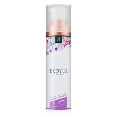 Huiles de massages parfums agréable de lavande exotiq - 100 ml pas cher