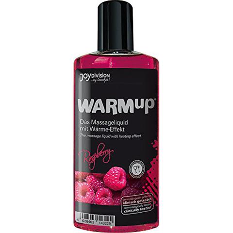 Huiles de massages warmup framboise - 150 ml pas cher