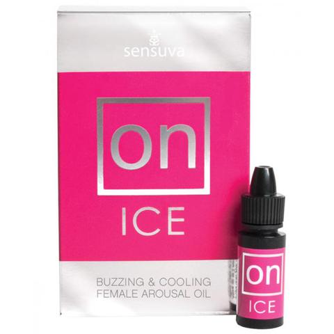 Huiles d'excitation pour les femmes on™ for her arousal oil ice - 5 ml. pas cher