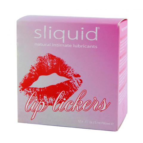 Lube cube sliquid lip lickers - assortiment de lubrifiants 12 x 5 ml pas cher