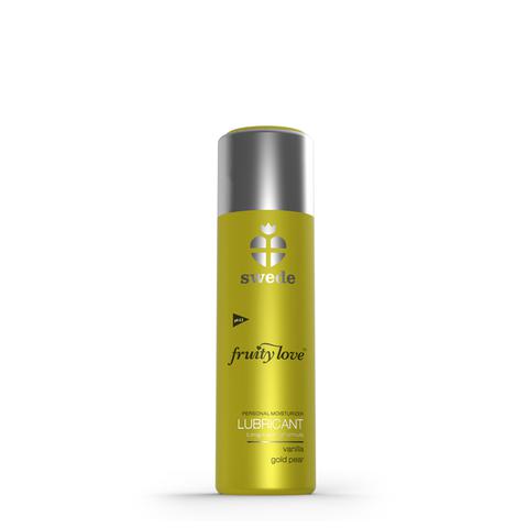 Lubrifiants à base d'eau à la vanille / poire d'or - 50 ml pas cher