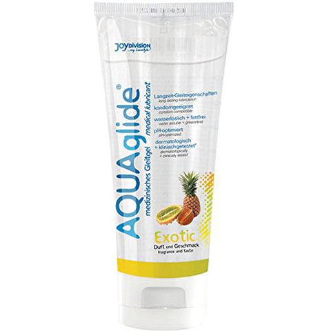 Lubrifiants à fruits exotiques aquaglide - 100 ml pas cher