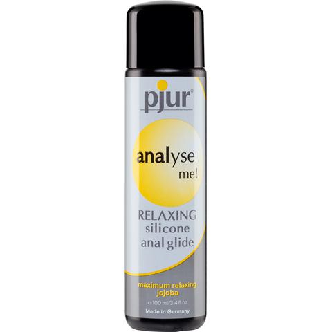 Lubrifiants anal pjur relaxing analglide 100 ml pas cher