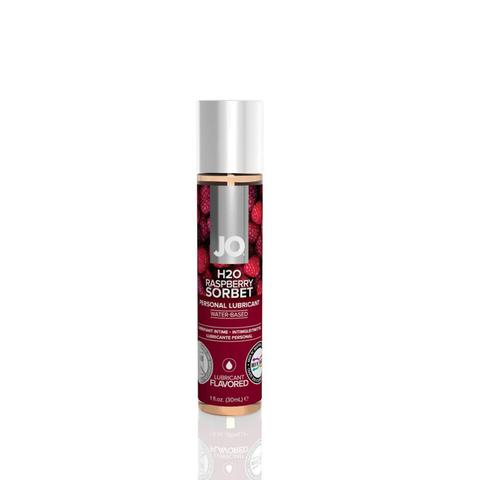 Lubrifiants eau h2o raspberry sorbet 30 ml pas cher