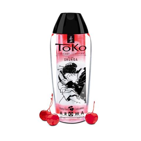 Lubrifiants eau toko aroma cerise ardente 165 ml pas cher