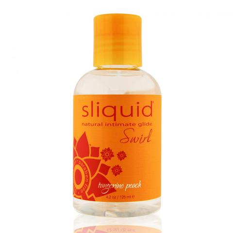 Lubrifiants vegan sliquid naturals - mandarine / pêche 125 ml pas cher