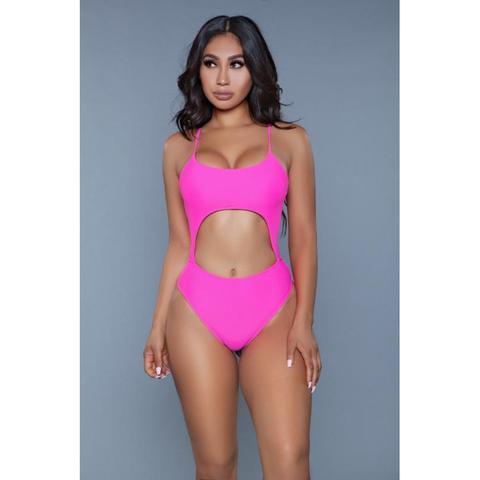 Maillot de bain alina - rose pas cher