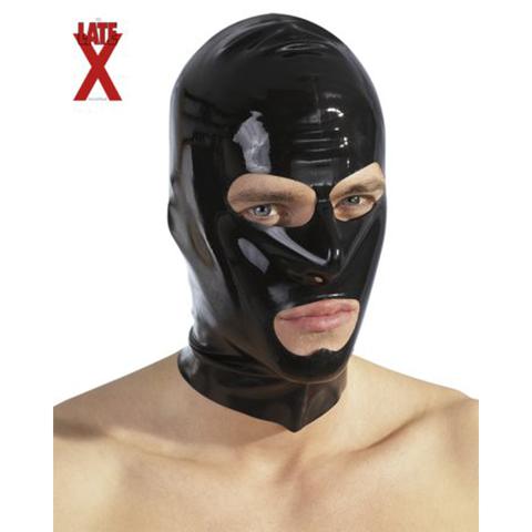 Masque latex noir pas cher