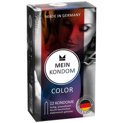 Mein kondom color - 12 préservatifs pas cher