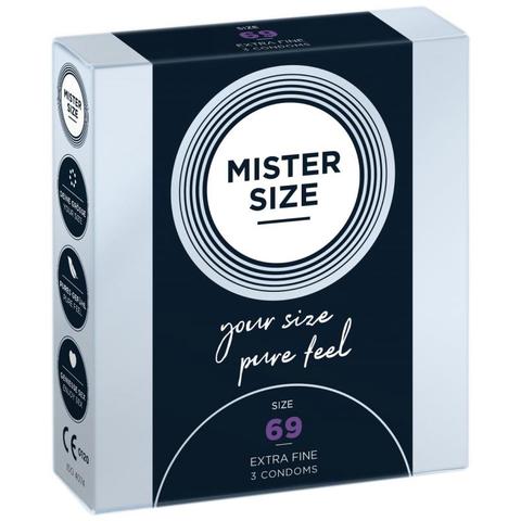 Mister.size préservatifs 69 mm 3 pièces pas cher