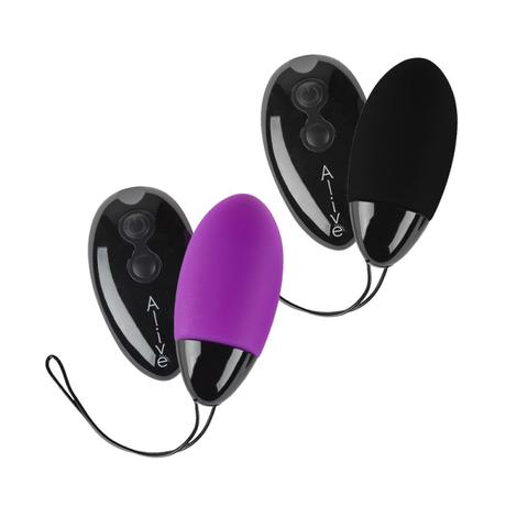 Oeufs vibrants magic egg max - couleur : noir pas cher