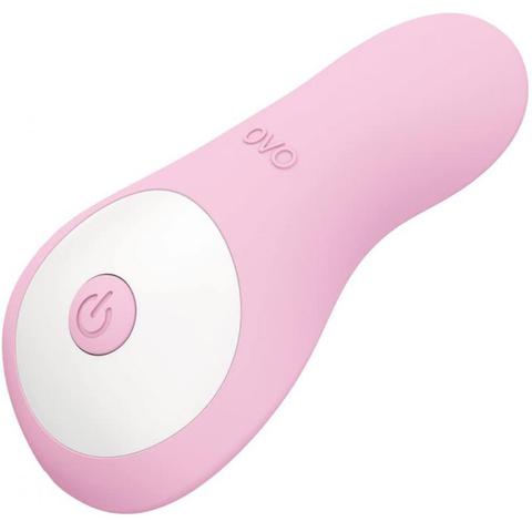 Ovo s5 vibromasseurs lay-on - rose pas cher