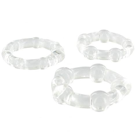 Packs de 3 cockrings perlés pas cher