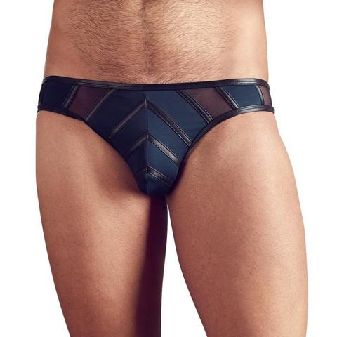 Pantalons sexy pour hommes - bleu / noir pas cher